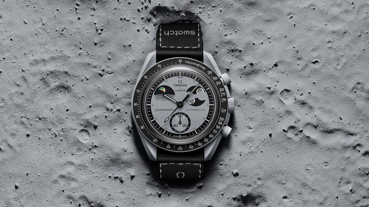 オメガ×スウォッチの新作ムーンスウォッチ「バイオセラミック ムーン