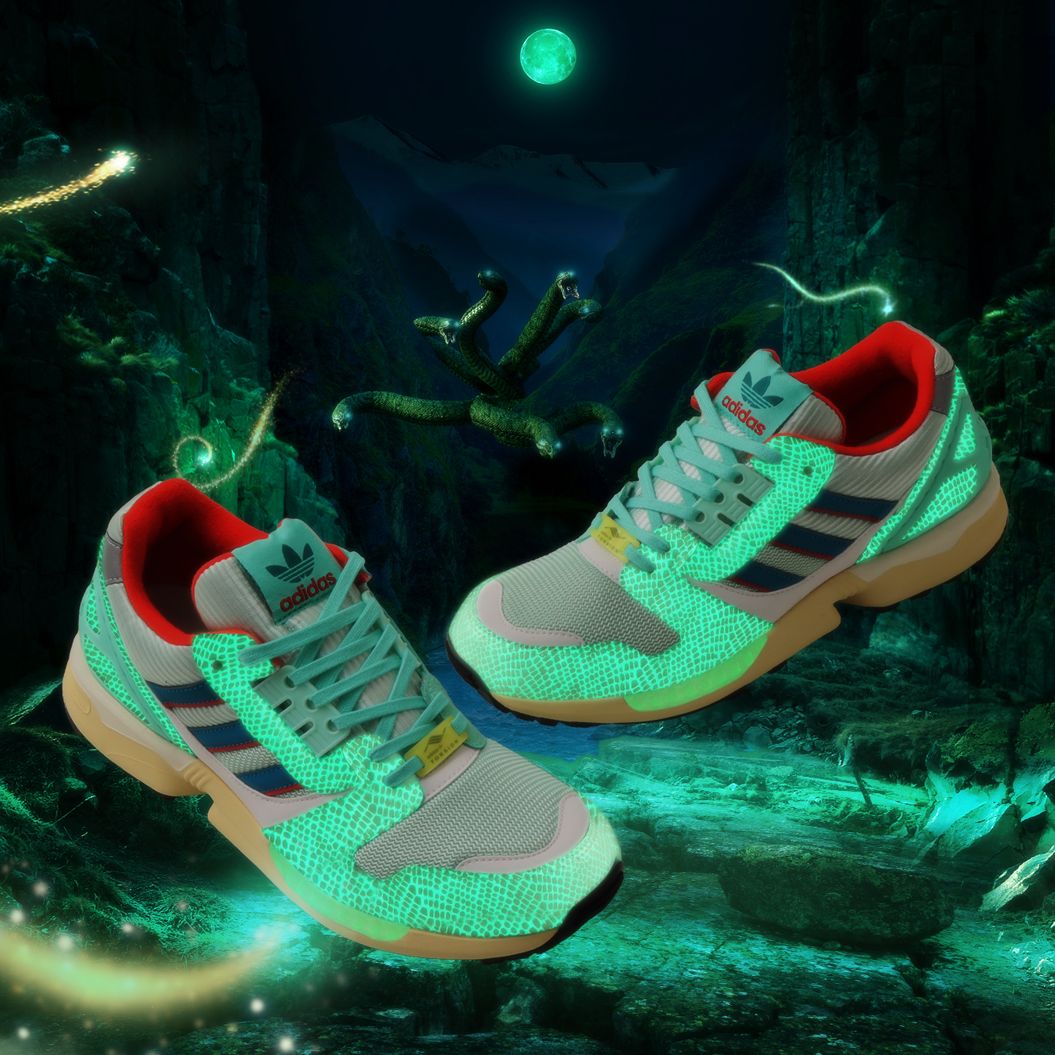 アトモスからアディダス オリジナルスの別注「ZX 8000」が登場！──GQ
