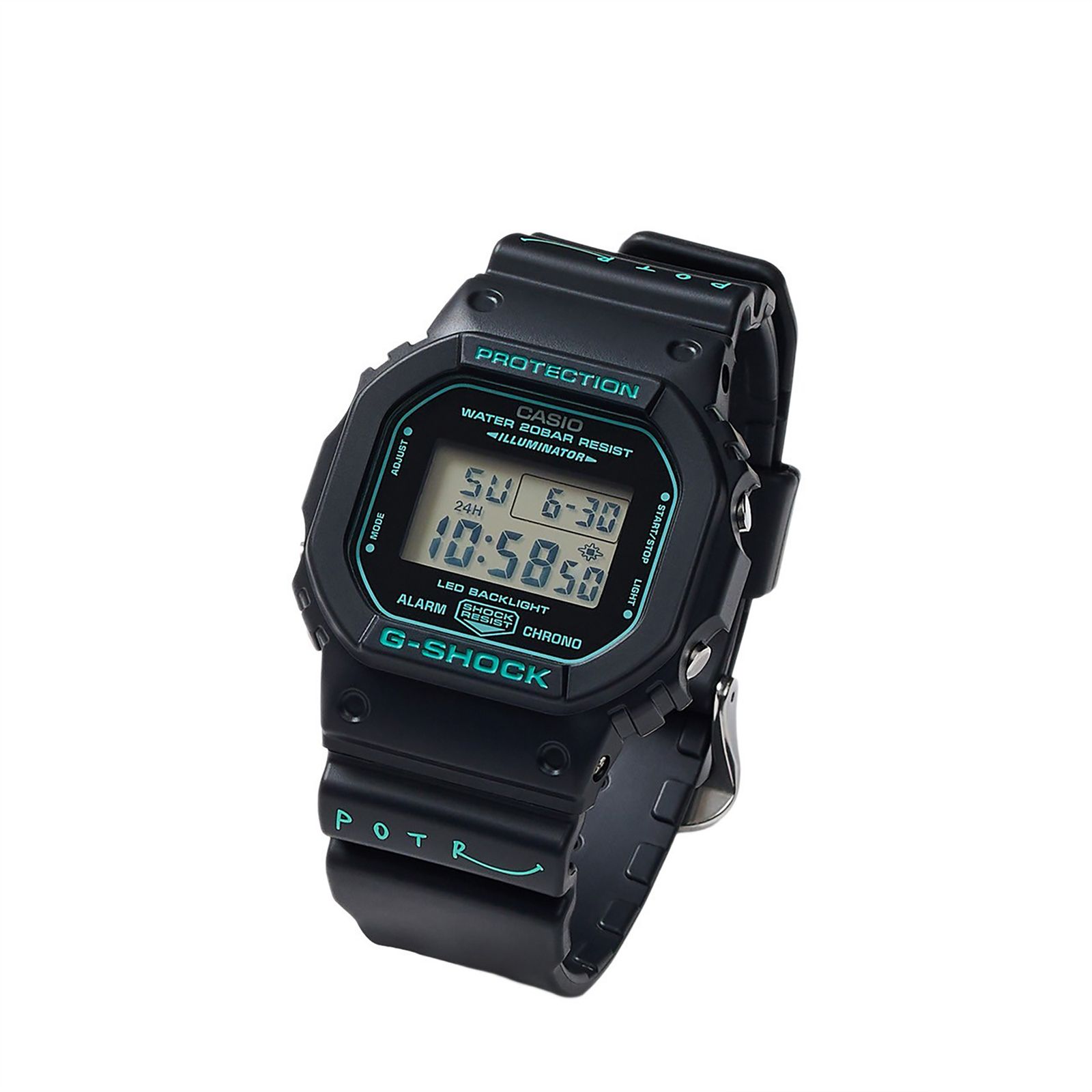 G-SHOCK×POTR、DW-5600シリーズをベースにした限定コラボウオッチを