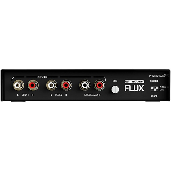 Reloop Flux 6x6 In/Out USB-C DVS Interface for Serato DJ Pro Black