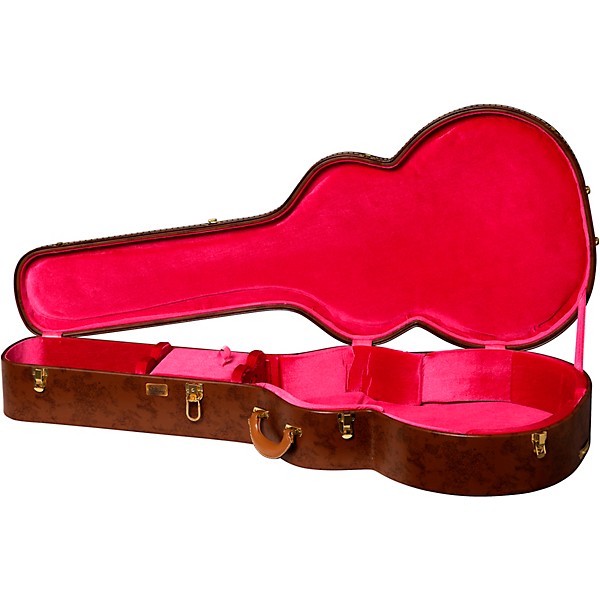 Gibson Lifton Historic Brown/Pink Hardshell Case, SJ-200 | Guitar