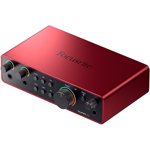 Focusrite Scarlett 2i2 4th Gen USB-C Audio Interface | Guitar Center