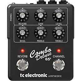 TC Electronic Ampworx Combo Deluxe 65 Preamp Pedal Black | Guitar