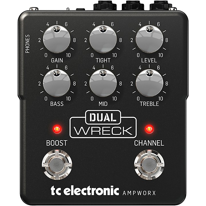 TC Electronic Ampworx Dual Wreck Preamp Pedal Black | Guitar Center