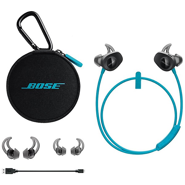 Bose SoundSport Wireless Headphones Aqua | Guitar Center