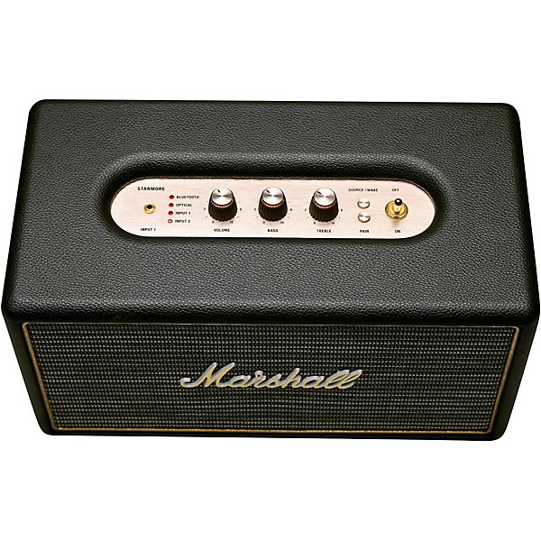 Open Box Marshall Stanmore Bluetooth Speaker Black | Guitar Center