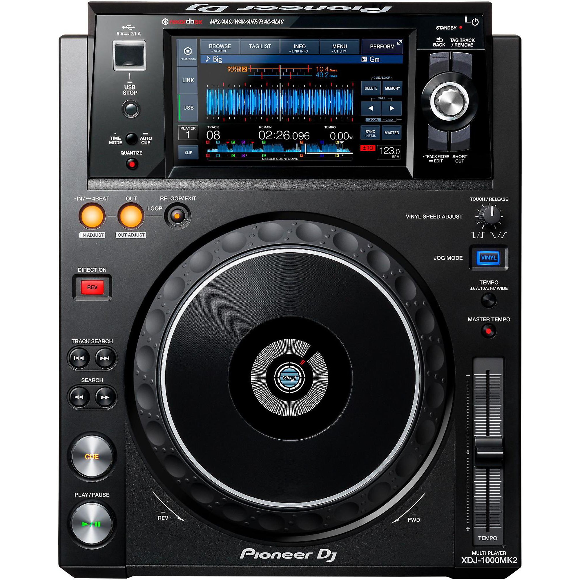 Pioneer DJ XDJ-1000MK2 Digital Performance Multi-Player | Guitar
