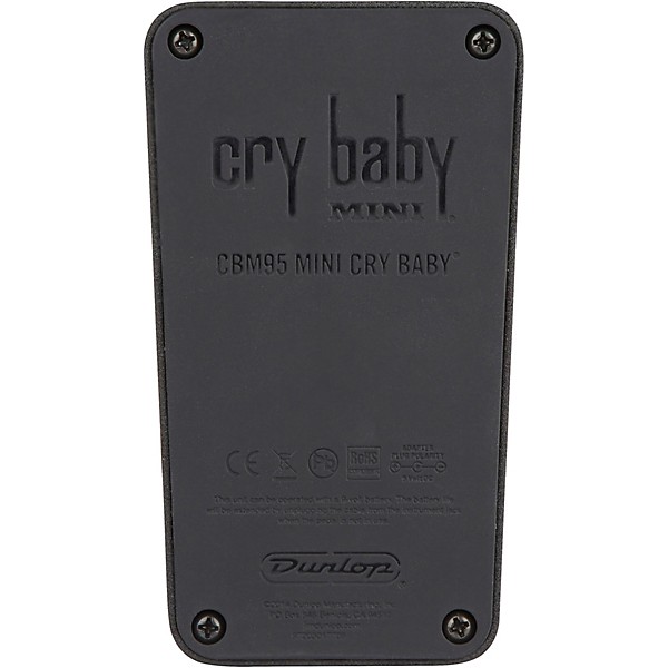 Dunlop CBM95 Cry Baby Mini Wah Effects Pedal | Guitar Center
