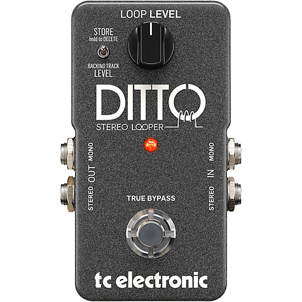 TC Electronic Ditto Stereo Looper Guitar Effects Pedal | Guitar Center