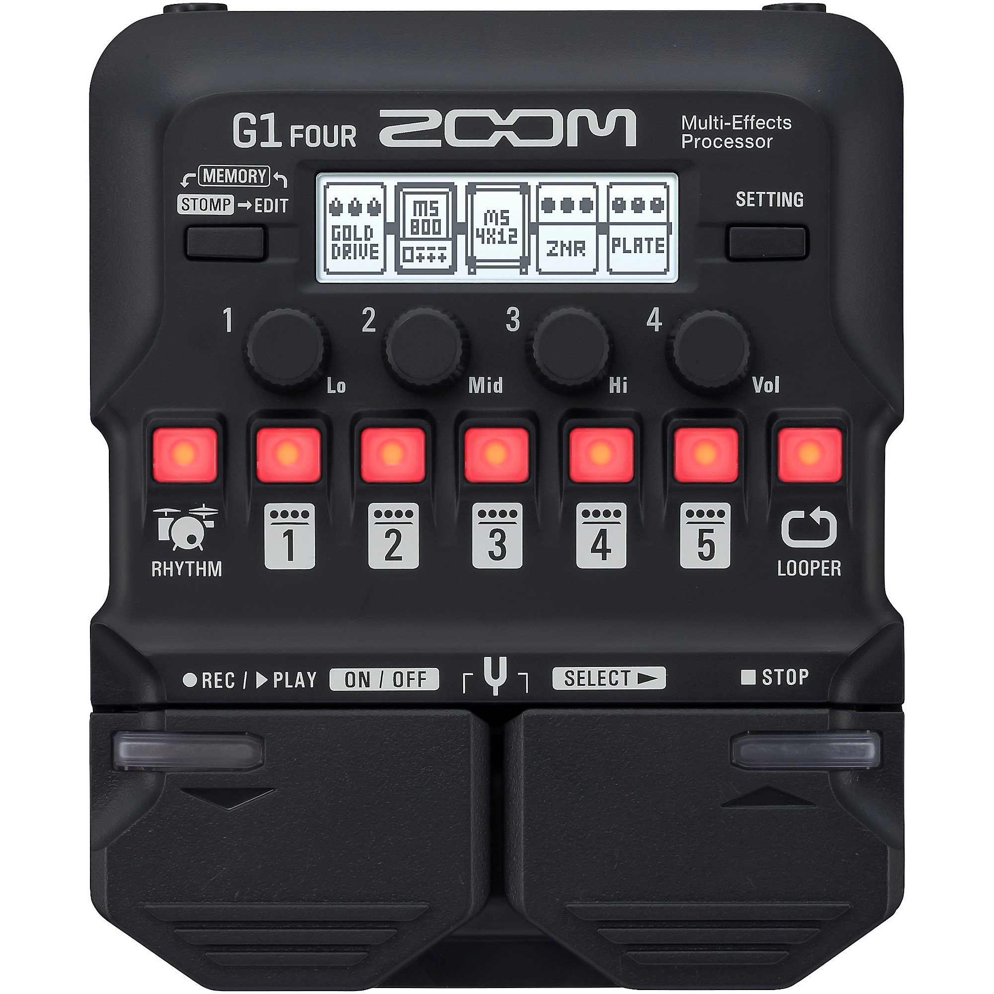 Zoom G1 FOUR Guitar Multi-Effects Processor | Guitar Center