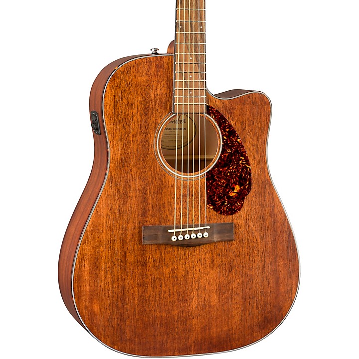 Fender CD-60SCE All-Mahogany Limited-Edition Acoustic-Electric