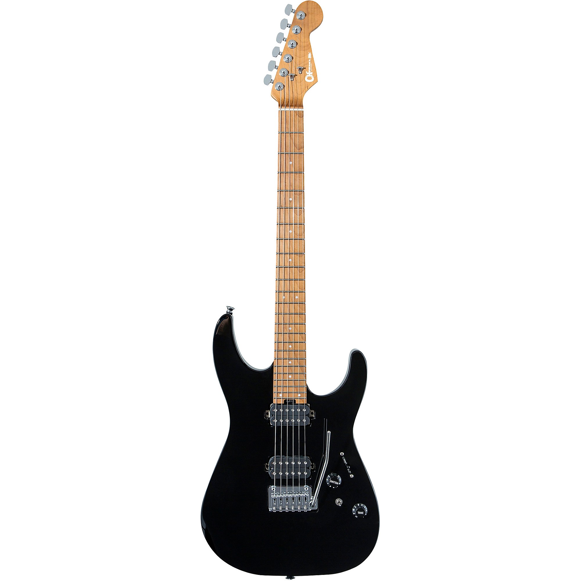 Charvel Pro-Mod DK24 HH 2PT CM Electric Guitar Black | Guitar Center