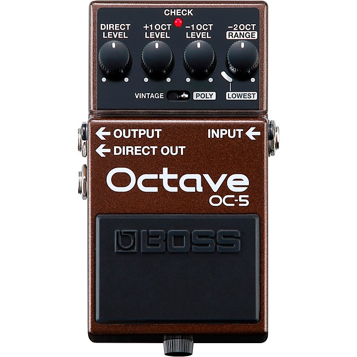 BOSS OC-5 Octave Pedal - Black | Guitar Center