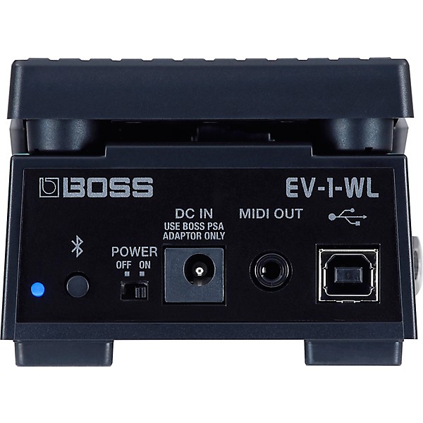 BOSS EV-1-WL Wireless MIDI Expression Pedal Silver | Guitar Center