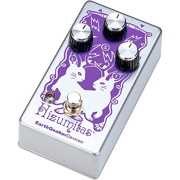 EarthQuaker Devices Hizumitas Fuzz Sustainar Effects Pedal Purple
