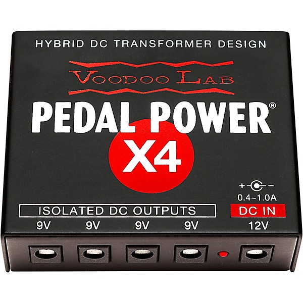 Voodoo Lab Pedal Power X4 Isolated Power Supply | Guitar Center