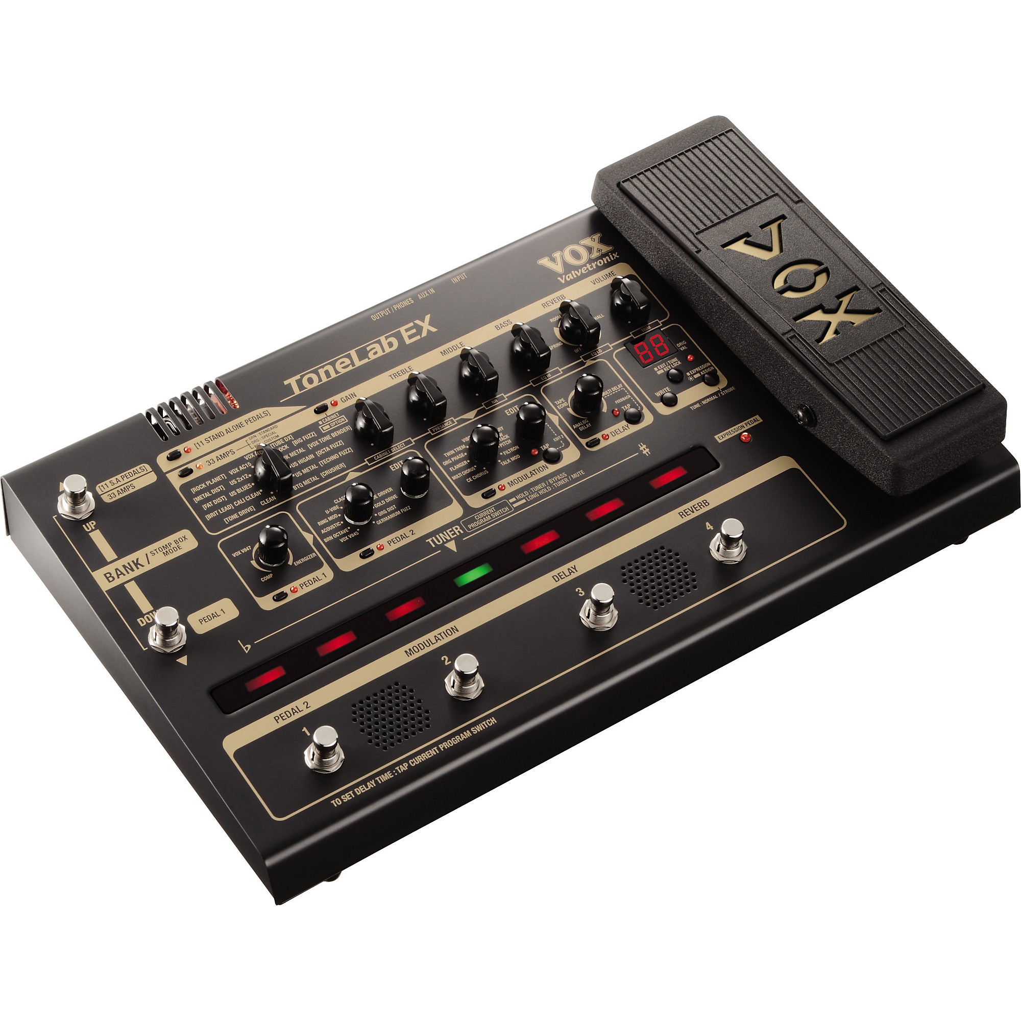 VOX ToneLab EX Guitar Multi Effects Pedal | Guitar Center