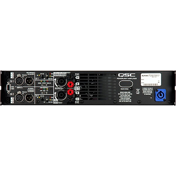 QSC PL340 Power Amp | Guitar Center