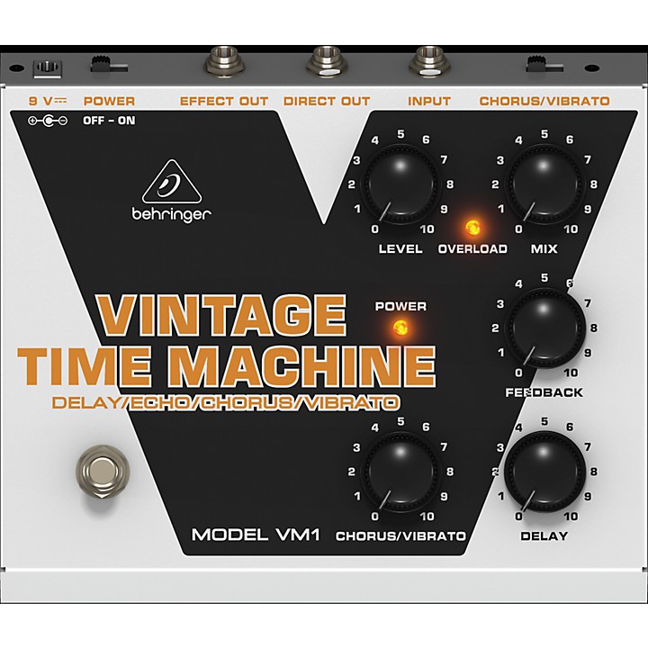 Vintage Time Machine VM1 Analog Delay/Echo/Chorus/Vibrato Effects