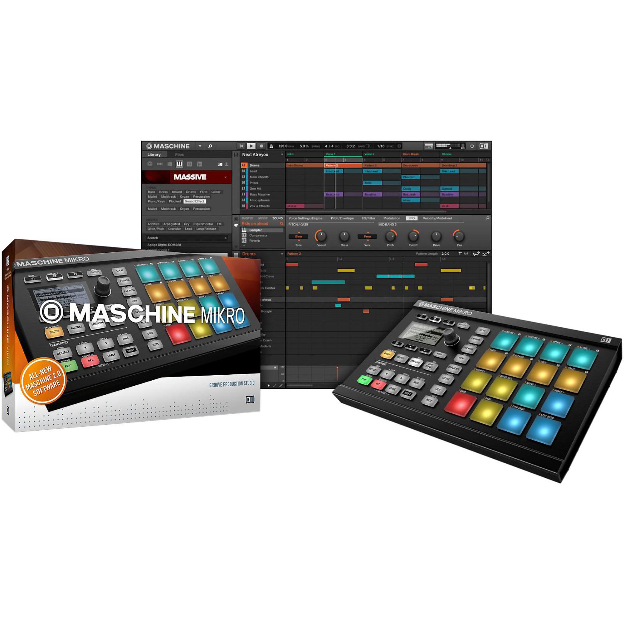 Native Instruments Maschine Mikro MK2 Black | Guitar Center