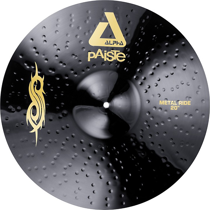 Paiste Black Alpha Slipknot Edition Metal Ride Cymbal 20 in