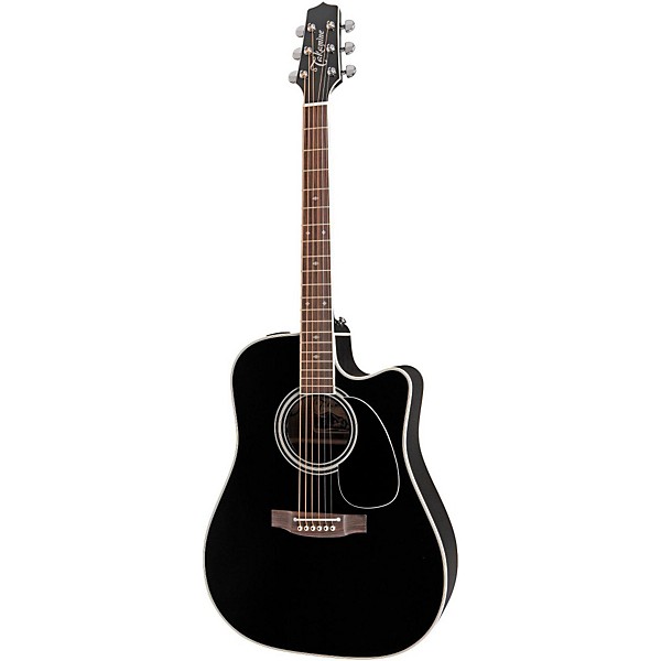 Takamine EF341SC Legacy Series Acoustic-Electric Guitar Black