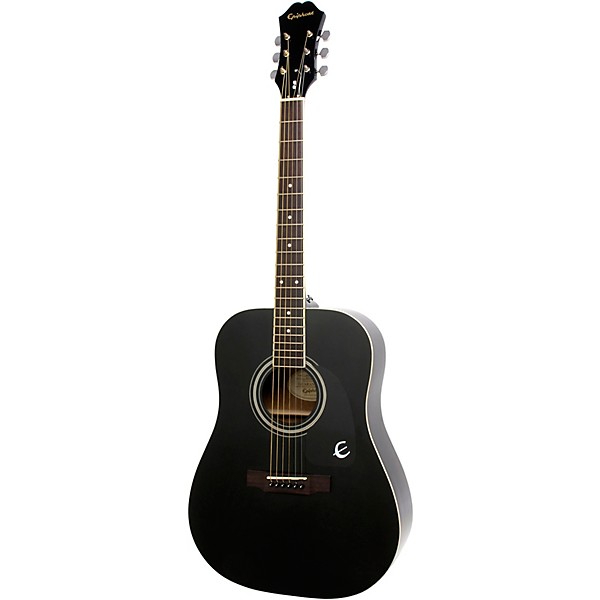 Epiphone Songmaker DR-100 Acoustic Guitar Black | Guitar Center