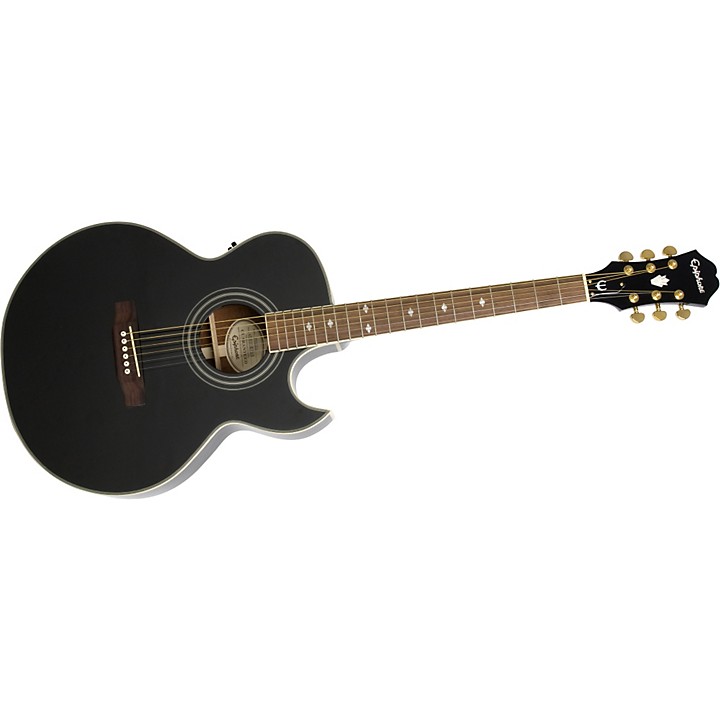Open Box Epiphone Performer PR-5E Acoustic-Electric Guitar Ebony