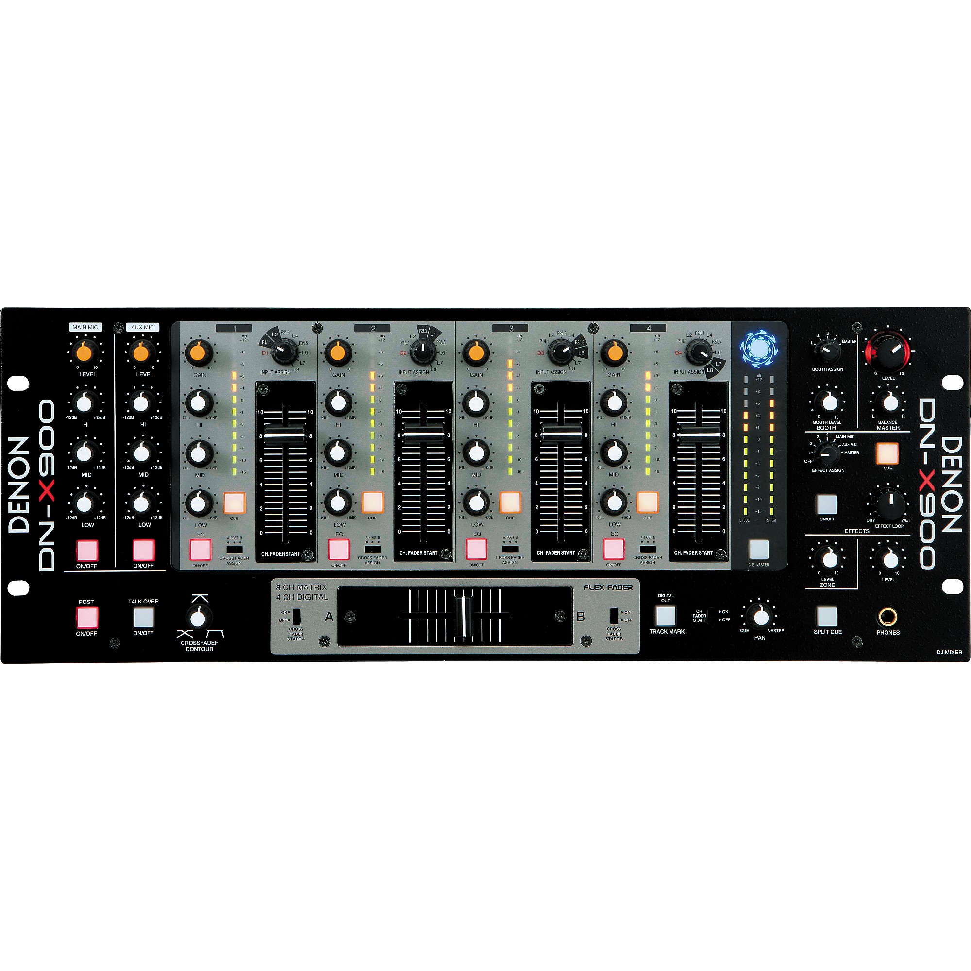 Open Box Denon DJ DN-X900 PRO DJ Mixer | Guitar Center