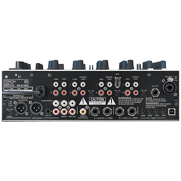 Open Box Denon DJ DN-X1500S 4-Channel DJ Mixer | Guitar Center
