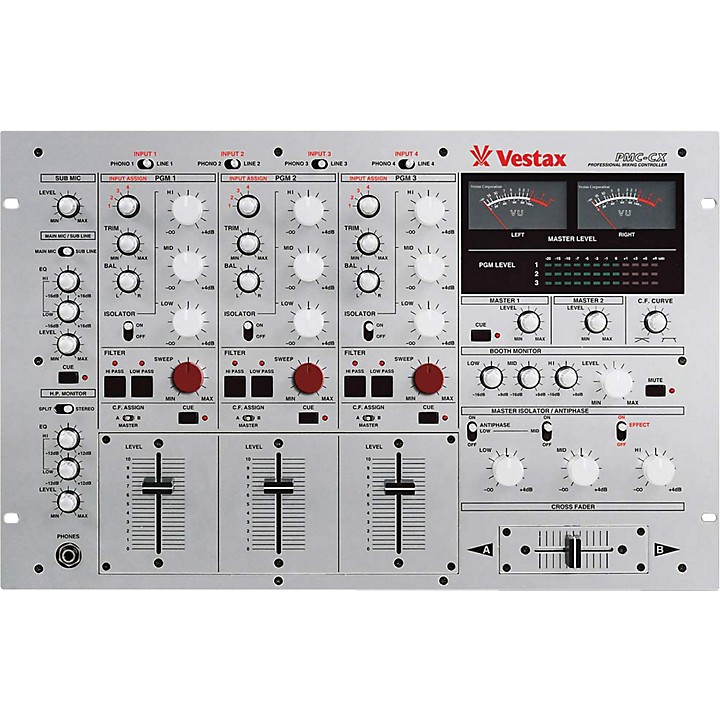 Restock Vestax PMC-CX Carl Cox DJ Mixer | Guitar Center