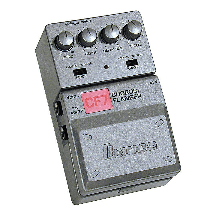 Ibanez Tone-Lok CF7 Chorus Flanger Pedal | Guitar Center