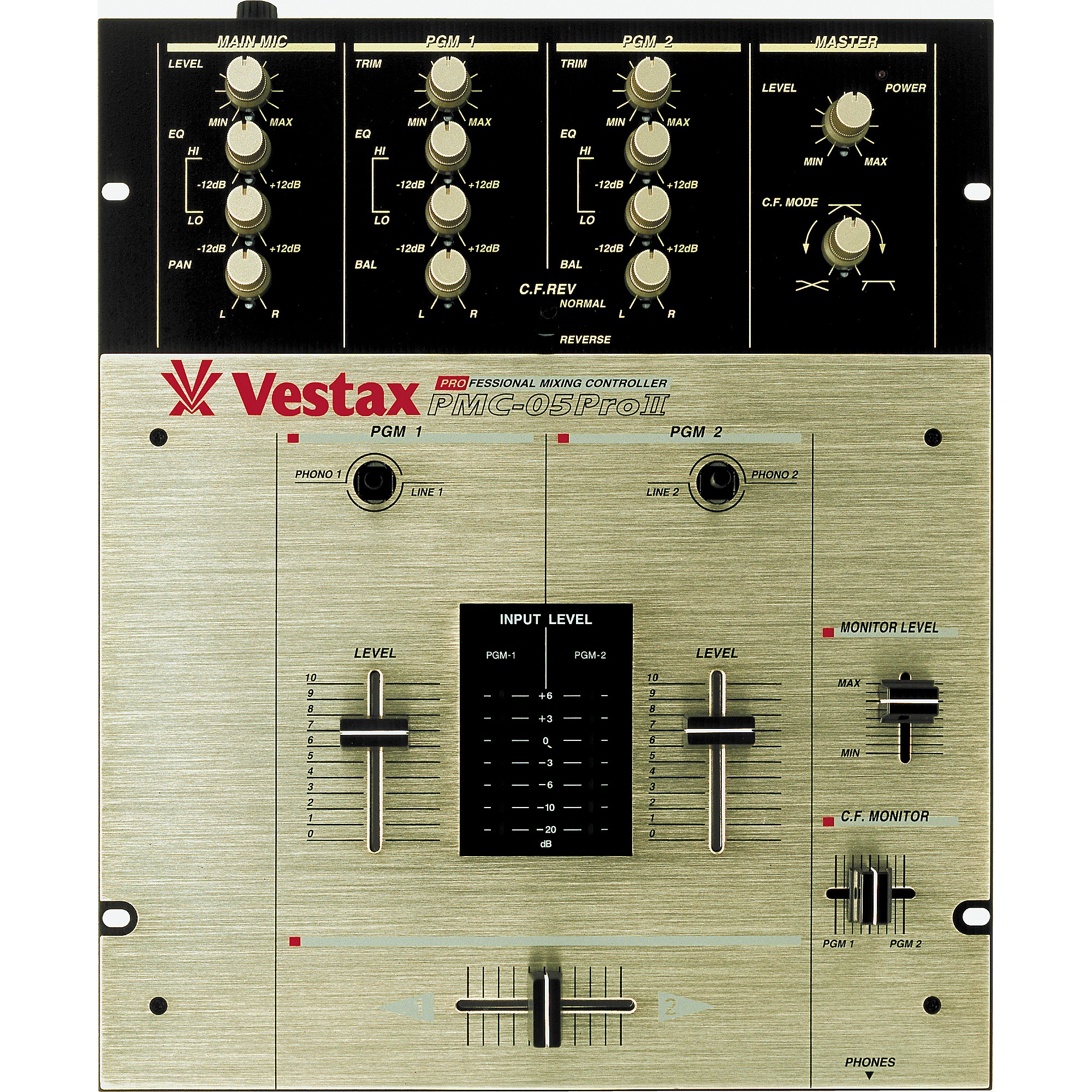 Restock Vestax Vestax PMC-05 Pro II 2 Channel DJ Scratch Mixer