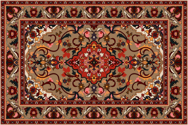 5,100+ Oriental Rug Stock Illustrations, Royalty-Free Vector