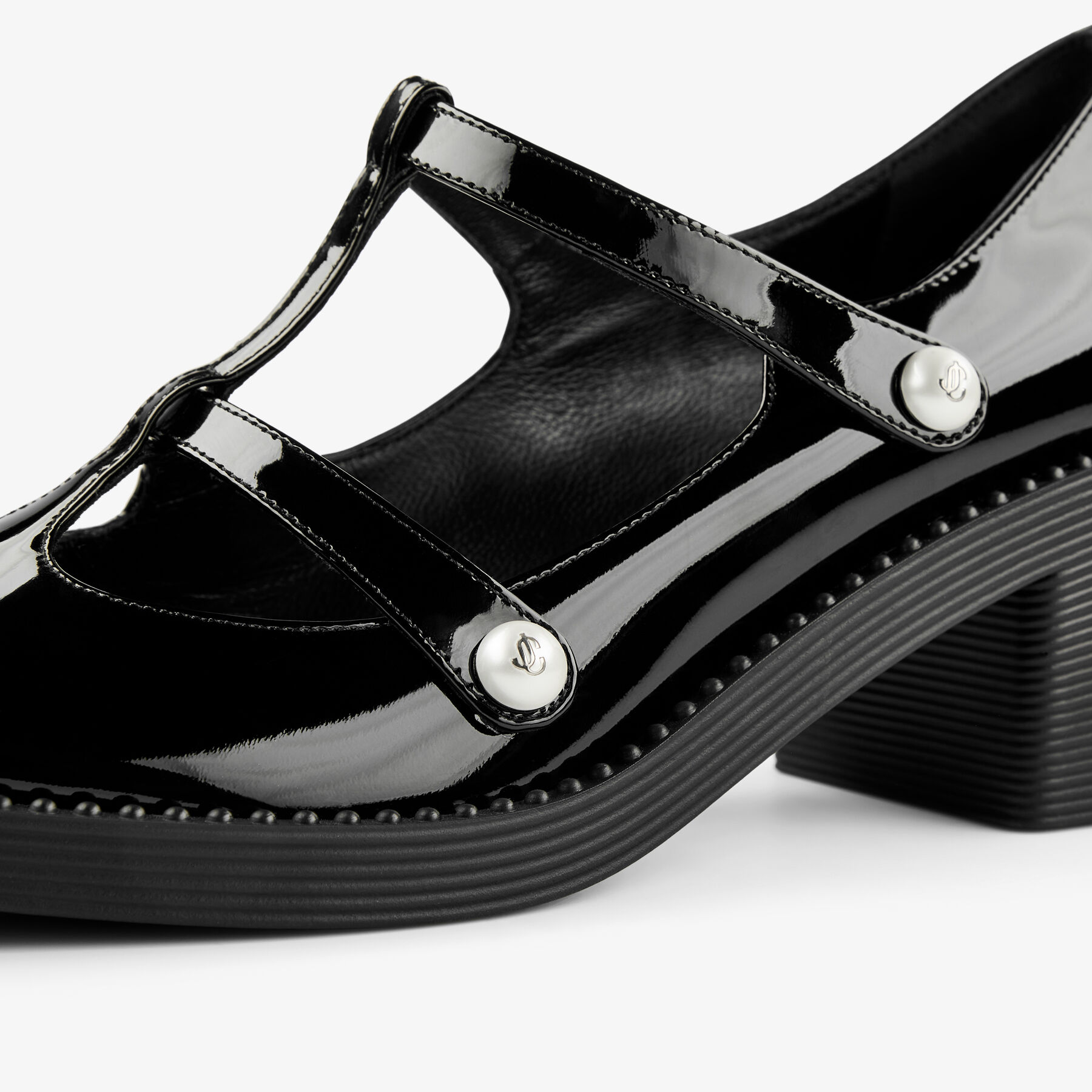 アデライン 60 | ブラック パテントレザー・ パンプス | ジミー チュウ