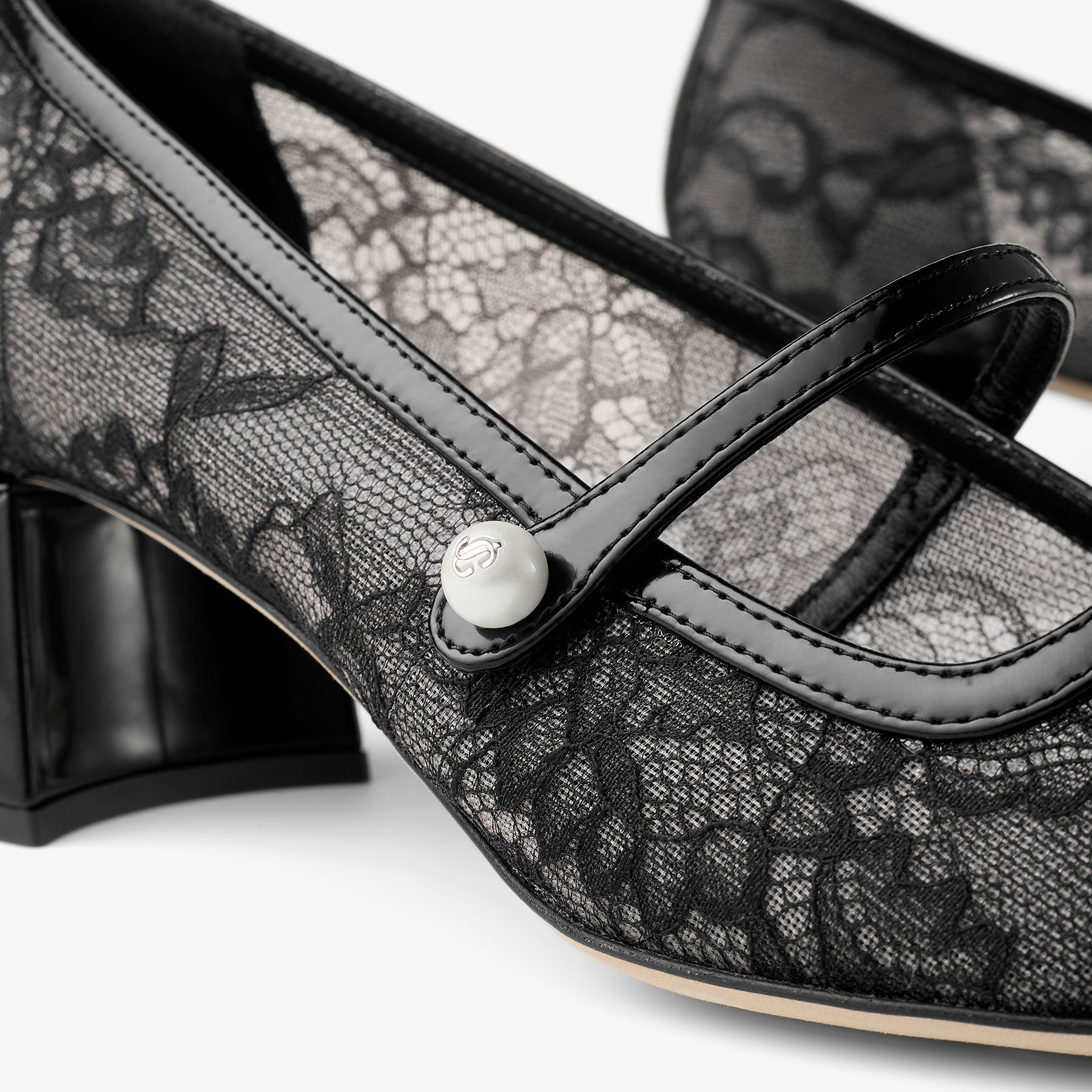 エリサ 45 | ブラック スパッツォラート/ジミー チュウ レース