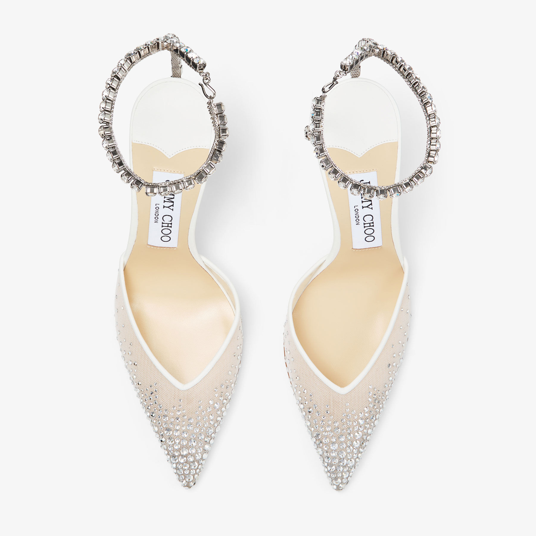 お米 JIMMY CHOO ♡ SAEDA100 & CIBELLE Saeda 100 | Ivory Satin