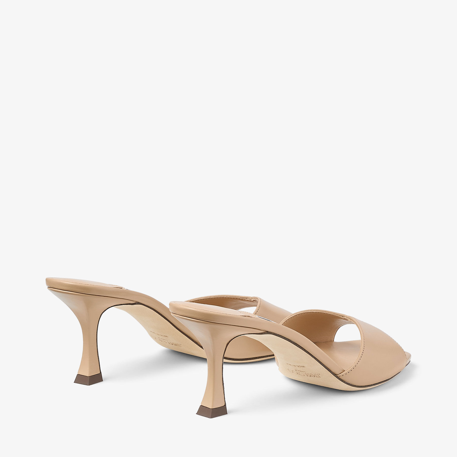 Skye 70 | Chai Calf Leather Mule Sandals | JIMMY CHOO