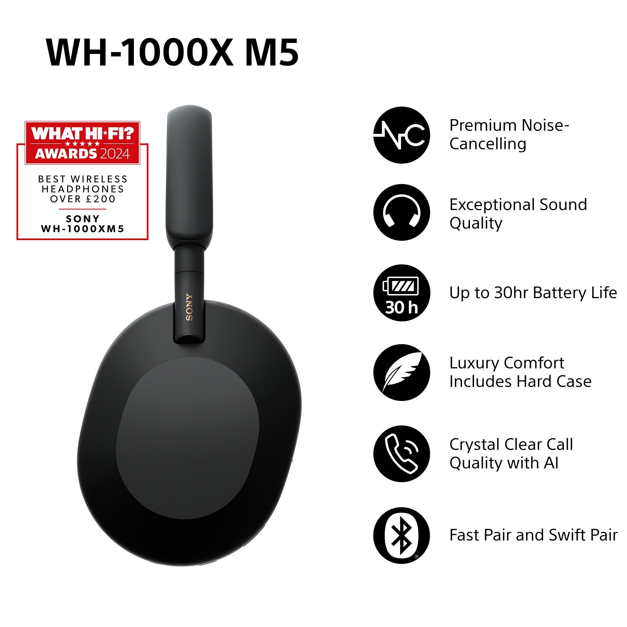 Sony WH-1000XM5 Noise Cancelling Wireless Bluetooth High