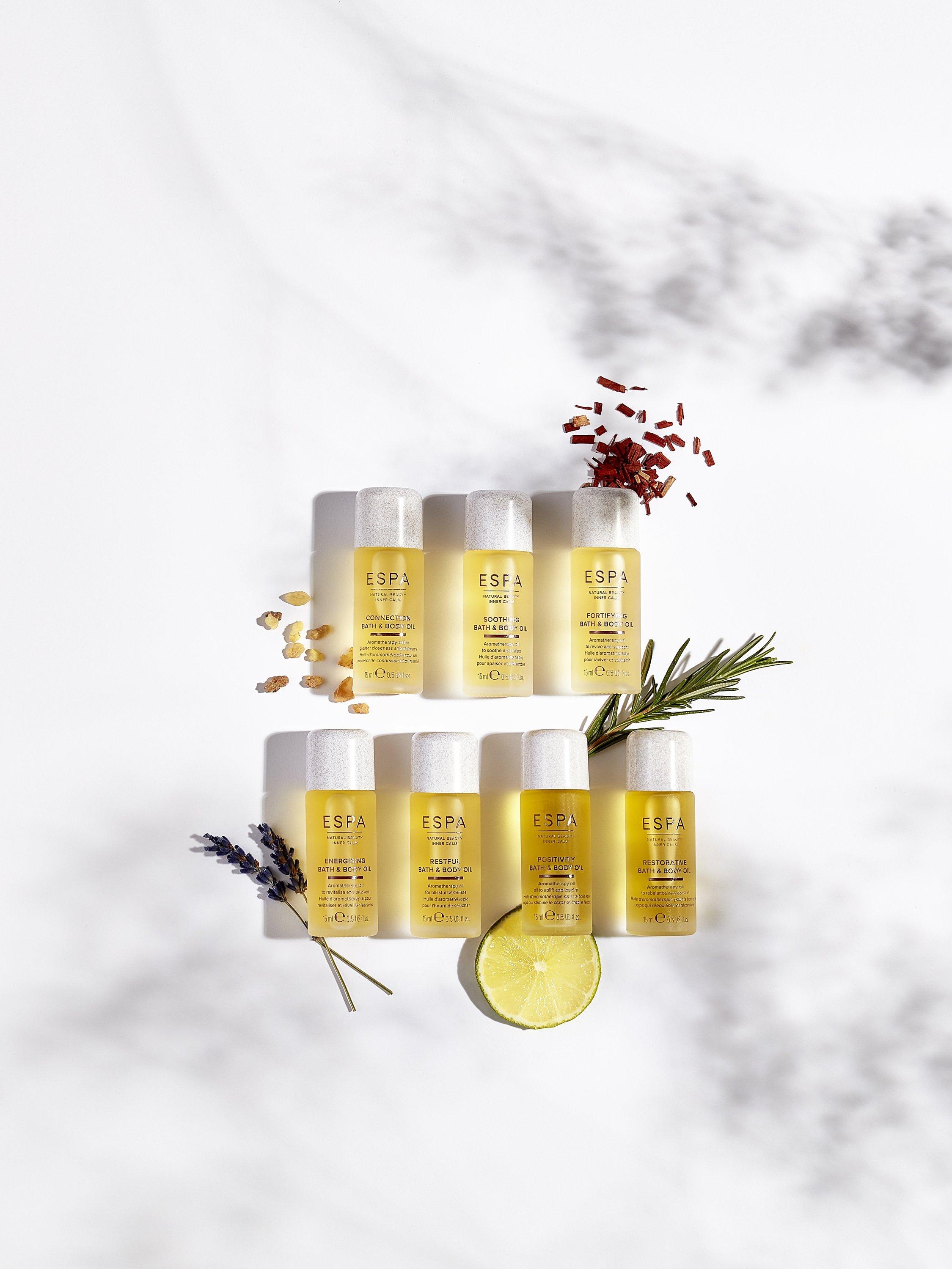 ESPA Signature Blends Aromatherapy Bath and Body Oil Collection