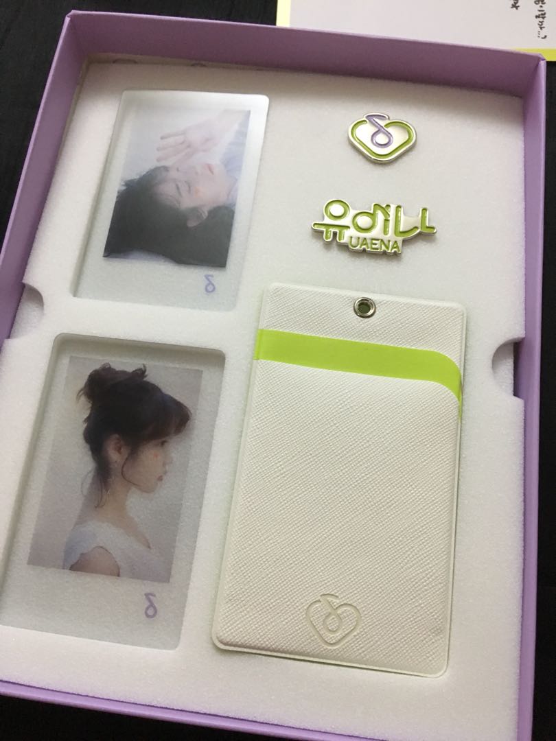 IU ファンクラブ 1期 ユエナ 会員特典 UAENA 透明トレカ 【公式通販】