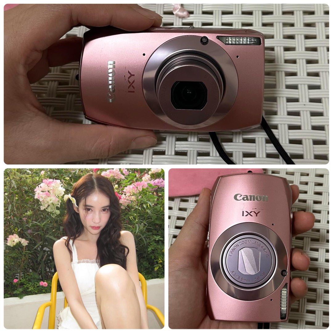 Canon ixy 31s pink, Photography, Cameras on Carousell