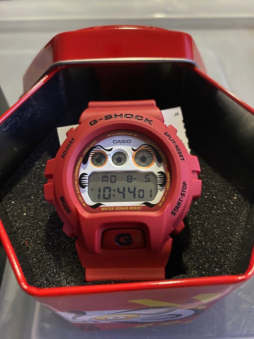 G-Shock DW-6900DA-4JR Daruma, Men's Fashion, Watches & Accessories