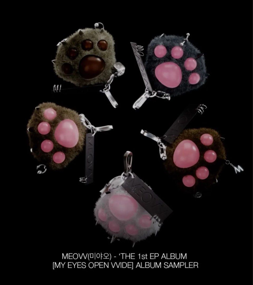 MEOVV Jelly Paw キーリング アンナver. MEOVV 1st EP ALBUM [ MY EYES