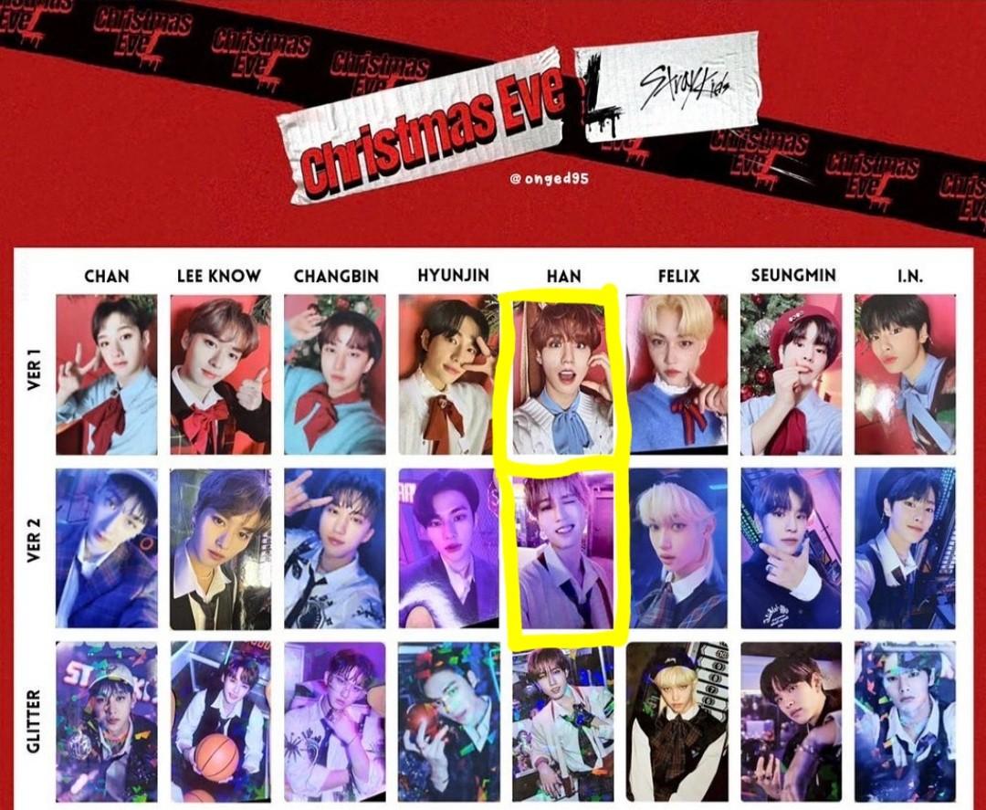 スキズ Christmas evel interpark フィリックス トレカ StrayKids