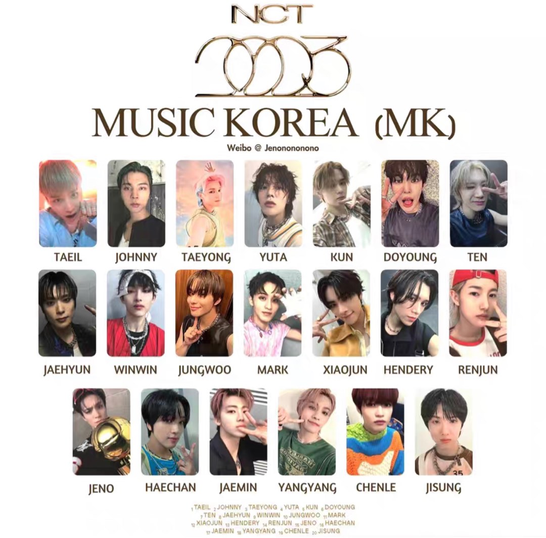 NCT 2023 Golden Age ジェヒョン スペシャルイヤーブックカード NCT