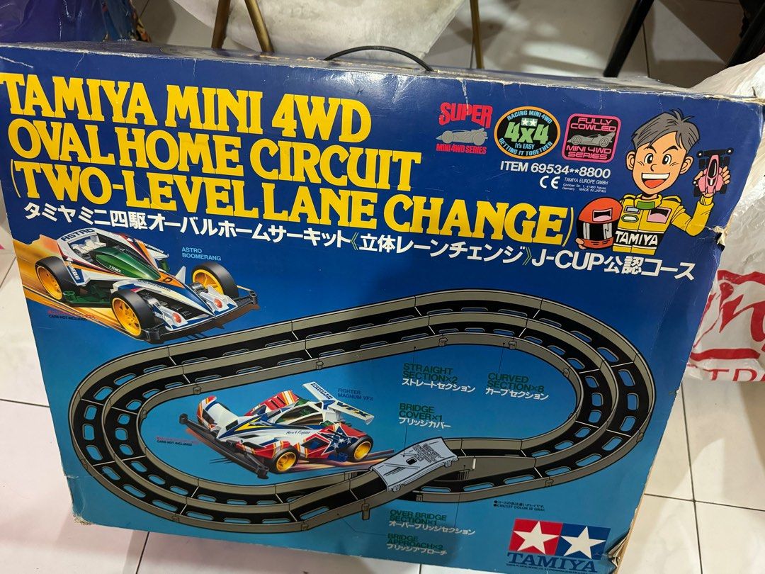 Tamiya mini 4wd oval home circuit, Hobbies & Toys, Toys & Games on