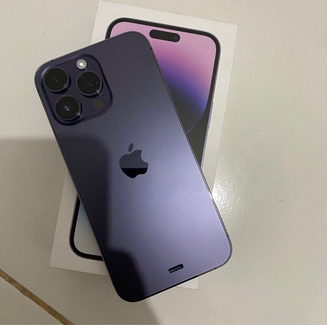 iPhone 14 Pro Max 128g ディープパープル 国内版 81% iPhone Pro 0