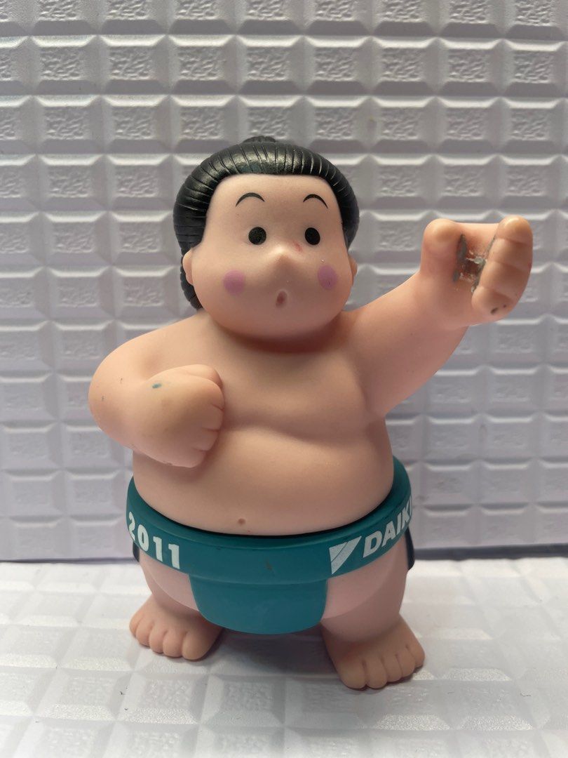 DAIKIN 大金2011 相撲力士公仔大金寶寶大金公仔絕版公仔公仔模型相撲