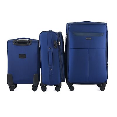 IZOD Liam 3-pc. Soft Shell Spinner Combo Lock Luggage Set